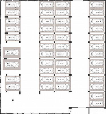 план квартиры Парковка 66